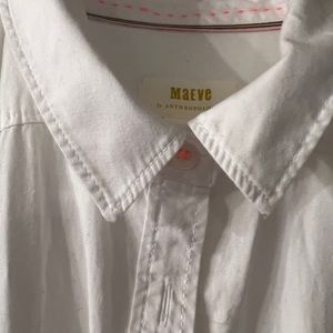 Maeve shirt dress worn once